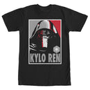 Men's Star Wars The Force Awakens Kylo Ren Poster T-Shirt