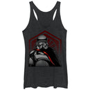 Women's Star Wars The Force Awakens Captain Phasma First Order Cape Racerback Tank Top