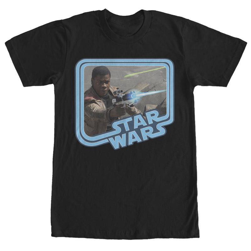 Men's Star Wars The Force Awakens Retro Finn T-Shirt