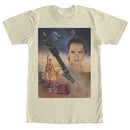 Men's Star Wars The Force Awakens Rey Collage T-Shirt