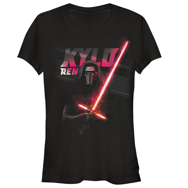 Junior's Star Wars The Force Awakens Kylo Ren in the Shadows T-Shirt