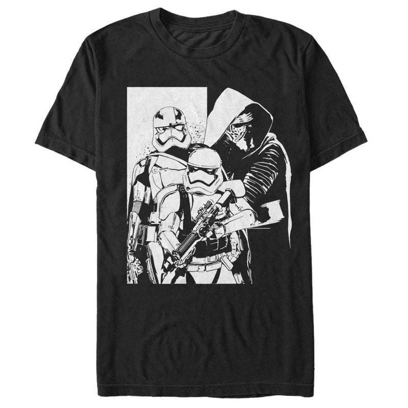 Men's Star Wars The Force Awakens First Order Three T-Shirt