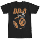 Men's Star Wars The Force Awakens BB-8 On the Move T-Shirt