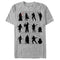 Men's Star Wars The Force Awakens Character Silhouettes T-Shirt