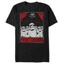 Men's Star Wars The Force Awakens First Order Troops Assemble T-Shirt