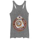 Women's Star Wars The Force Awakens BB-8 Join the Resistance Racerback Tank Top