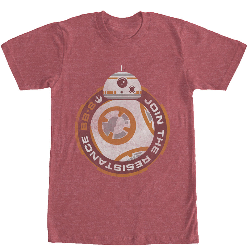 Men's Star Wars The Force Awakens BB-8 Join the Resistance T-Shirt