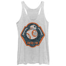 Women's Star Wars The Force Awakens BB-8 Badge Racerback Tank Top