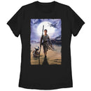 Women's Star Wars The Force Awakens Rey on Jakku T-Shirt