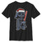 Boy's Star Wars Vader Cartoon Saber T-Shirt