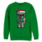 Men's Star Wars Boba Fett Santa Hat Cartoon Sweatshirt