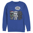 Men's Star Wars Christmas Boba It's Cold Outside Sweatshirt