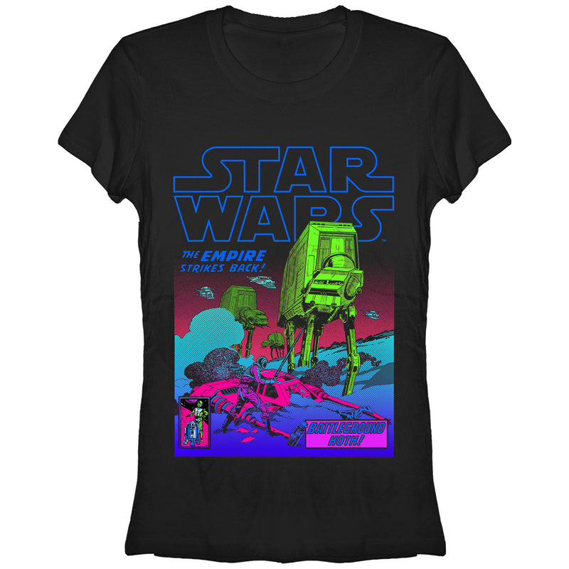 Junior's Star Wars AT-AT Retro Battle T-Shirt
