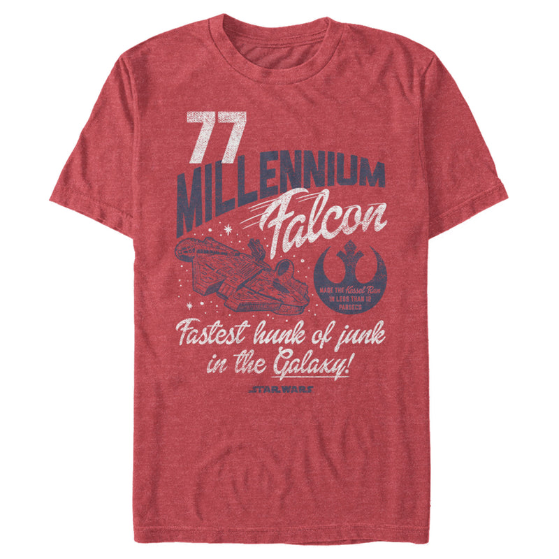 Star Wars Falcon T-Shirt, Nero, 4XL Alto Uomo Star Wars Falcon T-Shirt, Nero, 4XL Alto Uomo