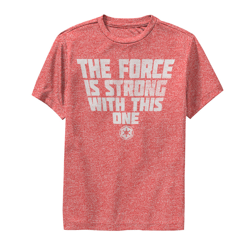 Boy's Star Wars Force is Strong With This One Performance Tee