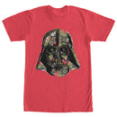 Men's Star Wars Tropical Print Darth Vader Helmet T-Shirt