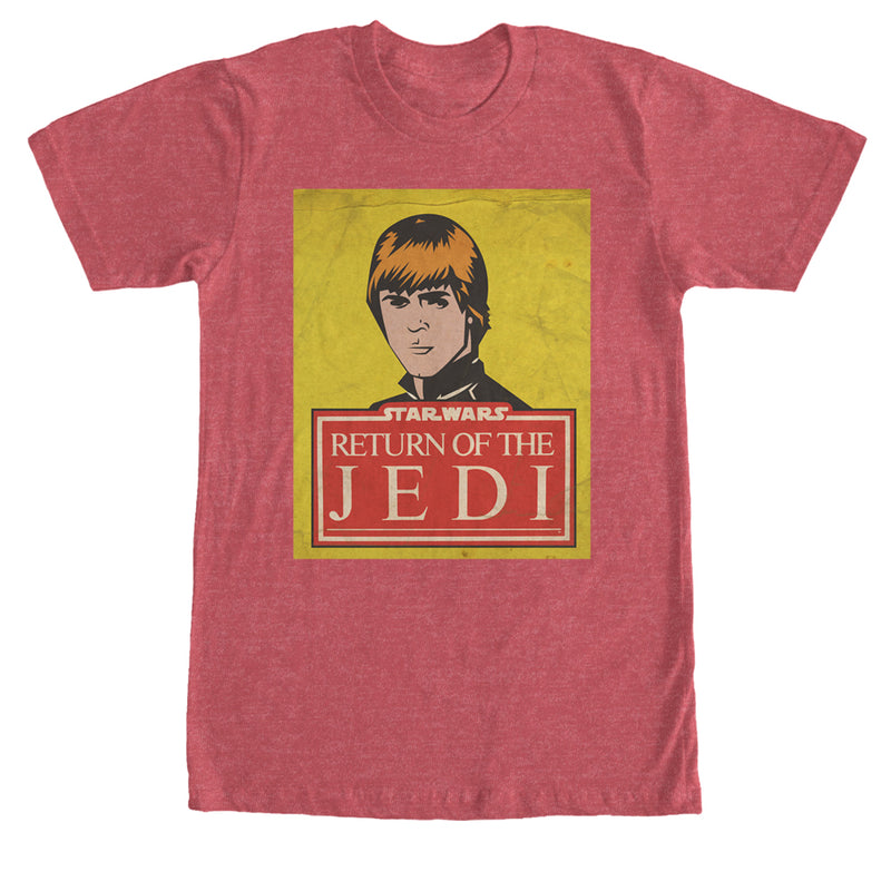 Men's Star Wars Luke Skywalker Trading Card T-Shirt