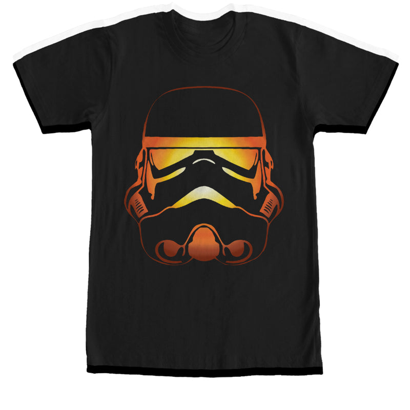 Men's Star Wars Stormtrooper Halloween Jack-O'-Lantern T-Shirt