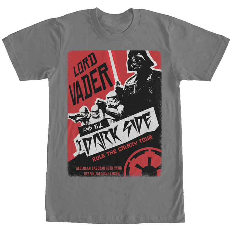 Men's Star Wars Darth Vader Concert Poster T-Shirt