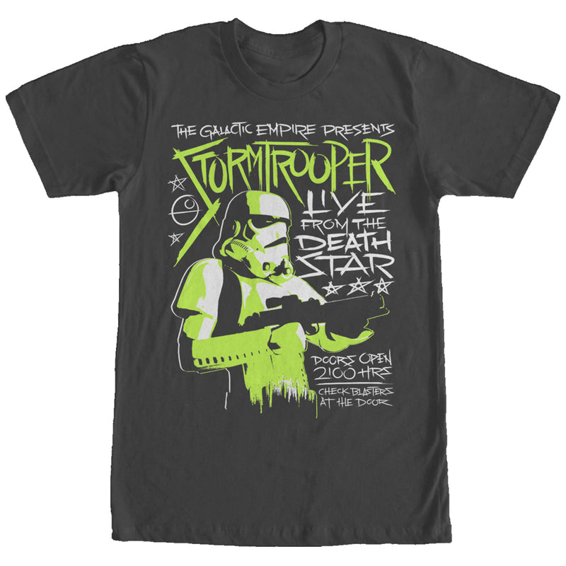 Men's Star Wars Stormtrooper Concert Poster T-Shirt