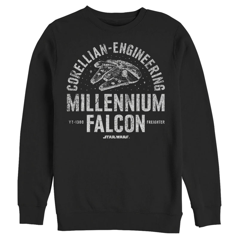 Men's Star Wars Millennium Falcon Corellian Engineering Sweatshirt