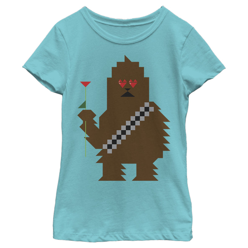 Girl's Star Wars Valentine's Day Chewbacca T-Shirt