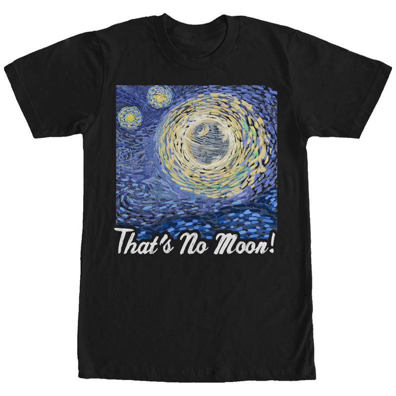 Men's Star Wars That's No Moon Art T-Shirt