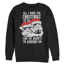 Men's Star Wars Christmas Droids Looking Wish Sweatshirt