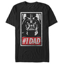 Men's Star Wars Darth Vader Number One Dad T-Shirt