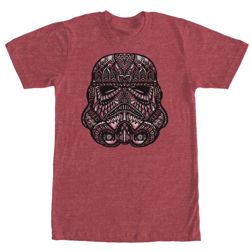 Men's Star Wars Tribal Stormtrooper Helmet T-Shirt