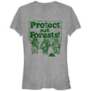 Junior's Star Wars Ewok Protect Our Forests T-Shirt
