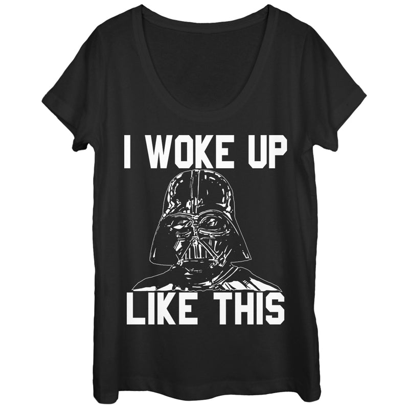 Women's Star Wars Darth Vader Woke Up Like This Scoop Neck