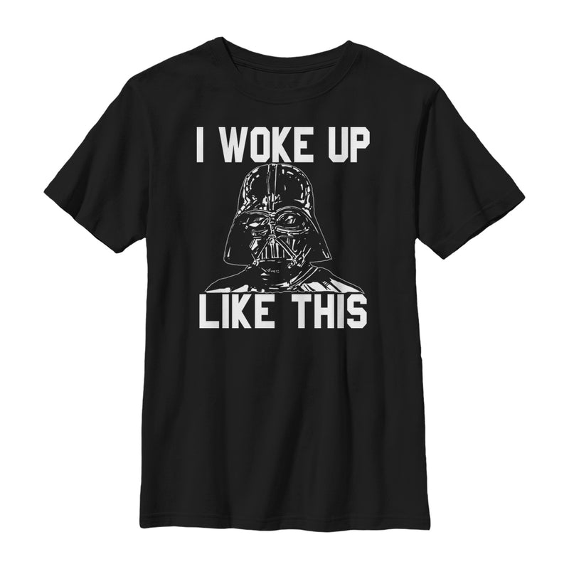 Boy's Star Wars Darth Vader Woke Up Like This T-Shirt