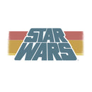 Girl's Star Wars Horizontal Stripe Logo T-Shirt
