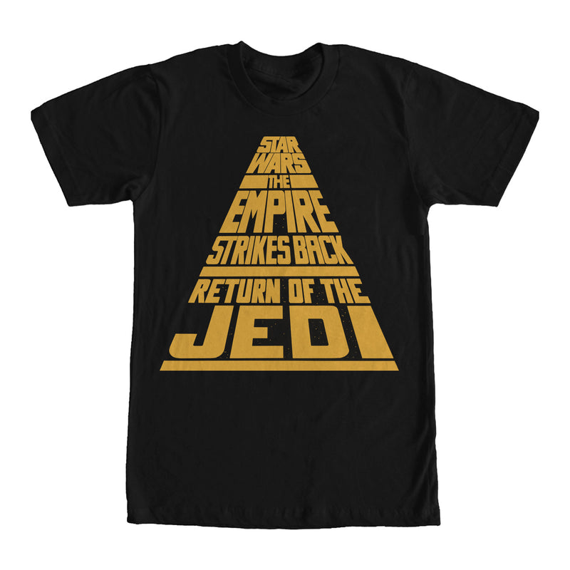 Men's Star Wars Title Logo Crawl T-Shirt