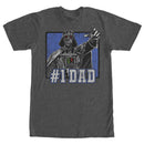 Men's Star Wars Darth Vader Number One Father T-Shirt