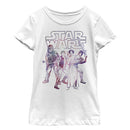 Girl's Star Wars Classic Rebel Group T-Shirt