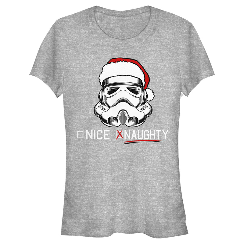 Junior's Star Wars Stormtrooper Naughty List T-Shirt