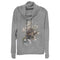 Junior's Star Wars Ewok in the Flowers Cowl Neck Sweatshirt