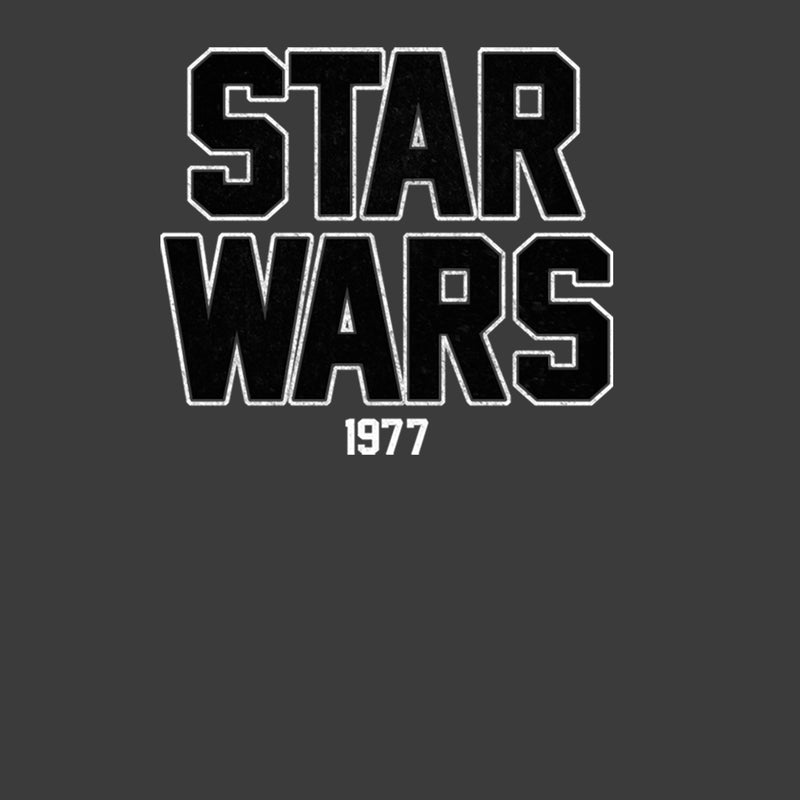 Men's Star Wars Bold Logo 1977 Pull Over Hoodie