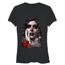 Junior's Aztlan Sugar Skull Tears T-Shirt