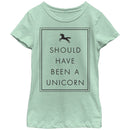 Girl's Lost Gods Should Have Been a Unicorn T-Shirt