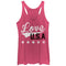 Women's Lost Gods Fourth of July  Love USA Racerback Tank Top
