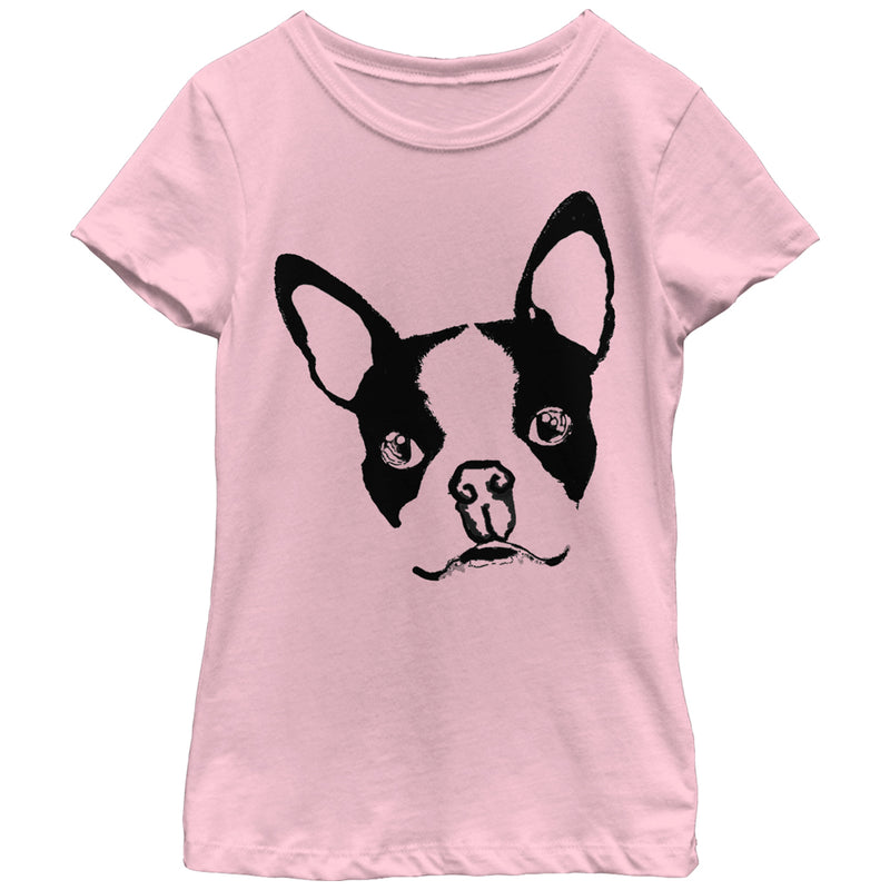 Girl's Lost Gods Boston Terrier Dog T-Shirt