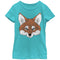 Girl's Lost Gods Fantastic Fox Face T-Shirt