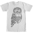 Men's Lost Gods Arrow Print Owl T-Shirt