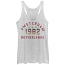 Women's Lost Gods Amsterdam Netherlands 1982 Racerback Tank Top
