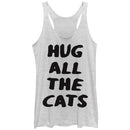 Women's Lost Gods Hug All the Cats Racerback Tank Top