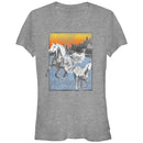 Junior's Lost Gods Horses T-Shirt