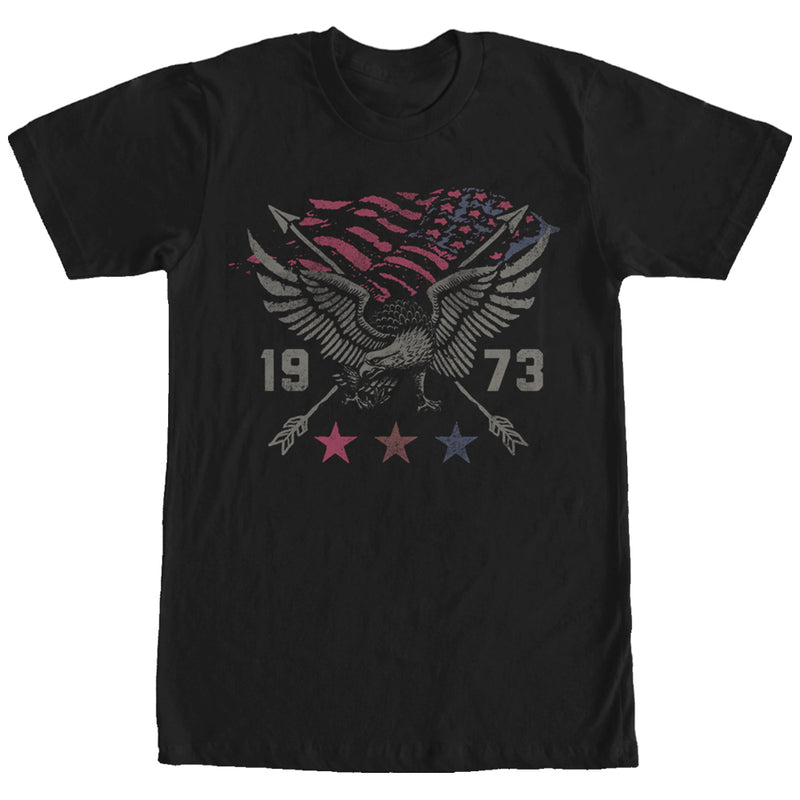 Men's Lost Gods 1973 Eagle American Flag T-Shirt